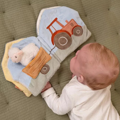 Little Dutch Textil babakönyv nagy - Little Farm