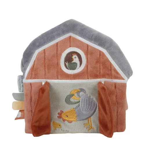 Little Dutch Textil babakönyv nagy - Little Farm