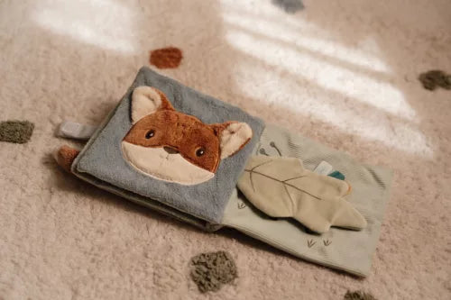 Little Dutch Textil babakönyv nagy - Forest Friends