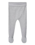 Liewood Ribbed Leggings - Light Grey Melange