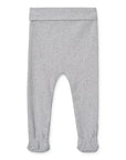 Liewood Ribbed Leggings - Light Grey Melange