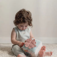 Little Dutch Miffy készségfejlesztő plüss kocka - Lucky Blossom