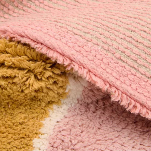 Little Dutch Children's Rug - Pink Rainbow 80x130 cm