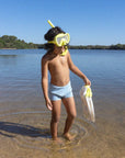 SunnyLife Gyerek búvárszett közepes - The sea kids yellow