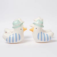 SunnyLife Felfújható karúszó - Sid the Seagull Blue Stripe