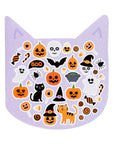 Matricás könyv, 10 Lapos - Macskafej formájú - Kísérteties SPOOKY