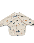 Liewood Merle Ruffled Bib - Sea Creature/Sandy