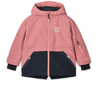 Liewood Kalle kabát - Dusty rose / Classic navy