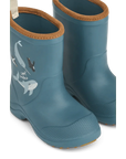 Liewood Aston Rain Boots - Arctic/Ocean view