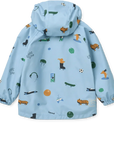 Liewood Pedia esőkabát szett - Fun / Beach blue