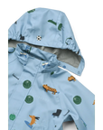 Liewood Pedia esőkabát szett - Fun / Beach blue