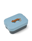 Liewood Kamil lunch box - Tiger / Beach blue