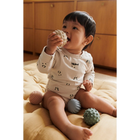 Liewood Yanni Grow hosszú ujjú body 2db - Mini panda / Classic navy stripe / mix