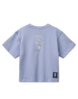 Liewood Tyler rövid ujjú póló - Surf / Dusty lavender
