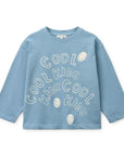 Liewood Tyler hosszú ujjú póló - Cool kids/Beach blue