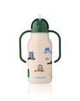 Liewood Kimmie Kulacs 250 ml - Cars / Sandy