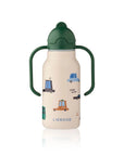 Liewood Kimmie Kulacs 250 ml - Cars / Sandy