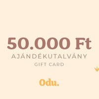 Ajándékkártya - OduStore - Utalvány - OduStore