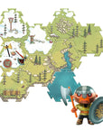 Djeco Arty Toys Giant Puzzle - Realm of the Barbarians