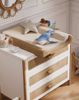 Theo Bebe Rattan changing mat