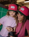 Hello Hossy Baseball sapka - Mini Fuchsia