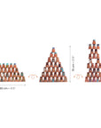Djeco Target Toss Game - Build-and-Destroy - Castle Rock