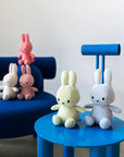 Bon Ton Toys - Miffy Kordbársony 23 cm - Ice Blue