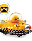 Djeco CRAZY MOTORS játékautó - Űr taxi - Space Taxi