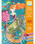 Djeco Csillámkép készítés - Sellők - Mermaids