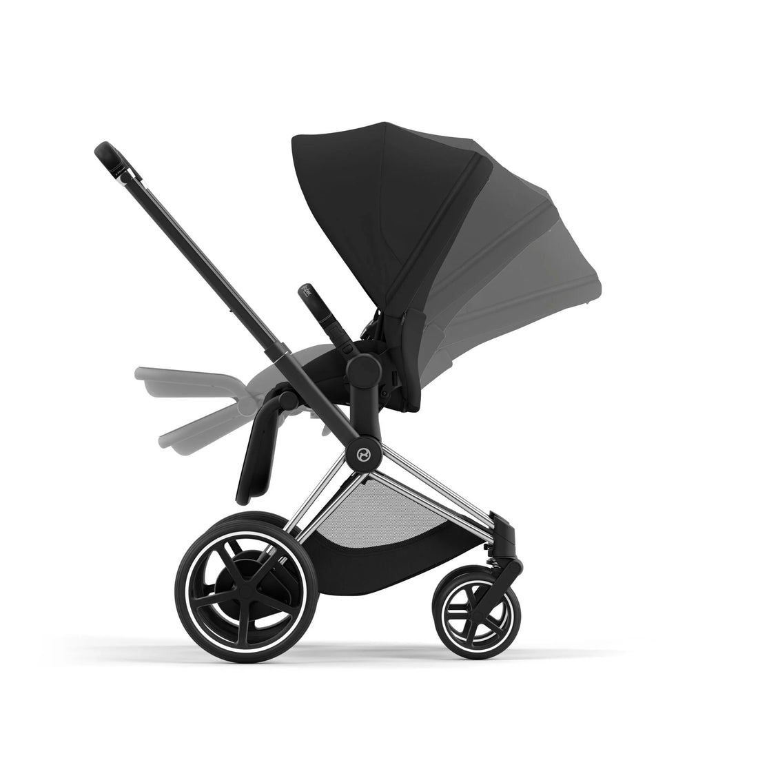 CYBEX e-Priam stroller - Chrome-brown frame