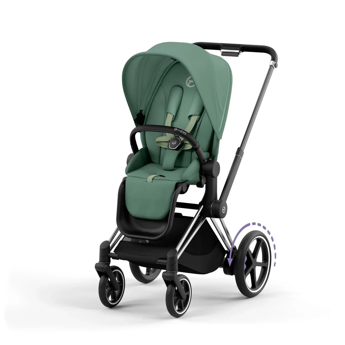 CYBEX e-Priam stroller - Chrome-black frame