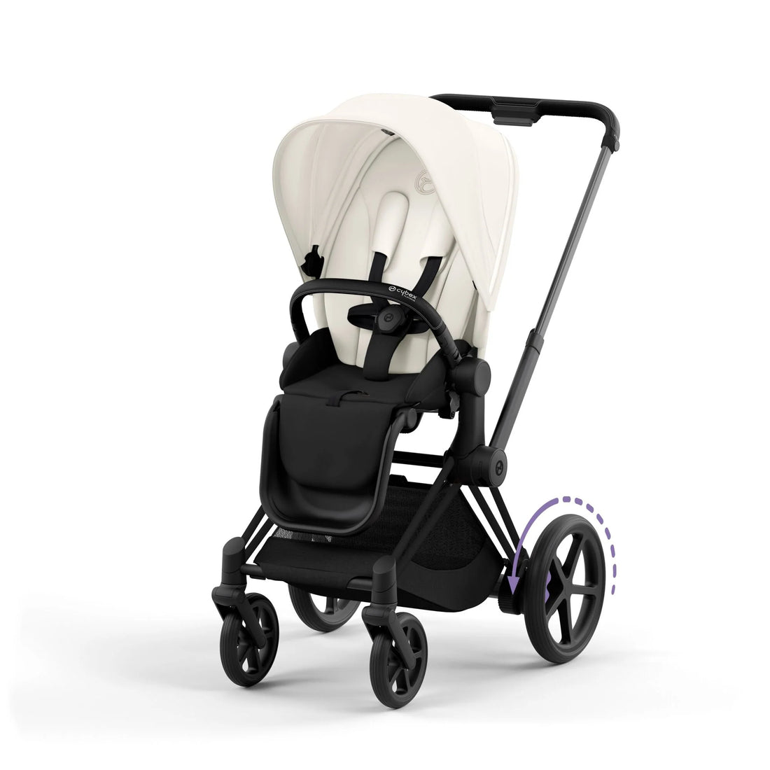 CYBEX e-Priam stroller - Matte black frame