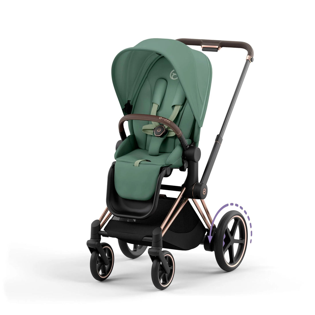 CYBEX e-Priam stroller - Rosegold frame