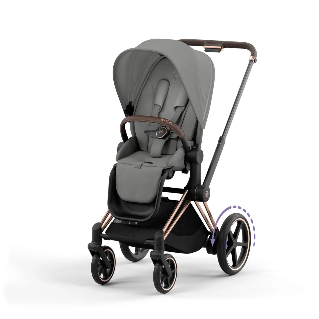 CYBEX e-Priam stroller - Rosegold frame