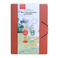 La Petite Epicerie DIY Home Deco fethető diótörő készlet - Mes casse-noisettes à peindre