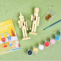 La Petite Epicerie DIY Home Deco fethető diótörő készlet - Mes casse-noisettes à peindre