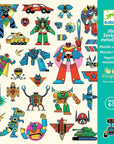 Djeco Matricák - Robotok - Robots - Djeco - Matrica
