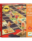 Djeco® Óriás puzzle - City - OduStore - Társas, kártya - Djeco