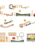 Djeco Construction Toy - Multiplying Bell Set, 25 pcs - Zig and Go - Dring