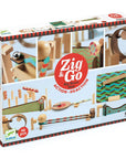 Djeco Construction Toy - Increasing Marble Run, 48 pcs - Zig and Go - Big Boum Wall