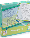 Djeco Fejlesztő játék - Állatmintás vonalvezető - Eduludo Animographe