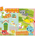 Djeco Shape Box Puzzle - Cicus and Friends