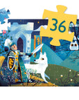 Djeco Formadobozos puzzle - Telihold lovagja, 36 db-os - Full moon knight