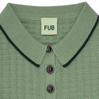 Fub® Hosszú ujjú organikus pamut galléros póló - Fub - Pólók, ingek