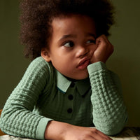 Fub® Hosszú ujjú organikus pamut galléros póló - Fub - Pólók, ingek