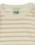 Fub® Kötött 100% gyapjú body, hosszú ujjú csíkos - Fub - Body