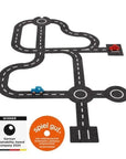 Goki® Útépítő készlet 2 autóval - Goki - Gyerekjátékok - OduStore