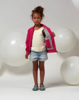 Gosoaky® BRIGHT MONKEY - cabaret pink bomber kabát - Gosoaky - Felsőruházat - OduStore