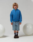 Gosoaky® PIG OUT - azure blue steppelt bomber kabát - Gosoaky - Felsőruházat - OduStore