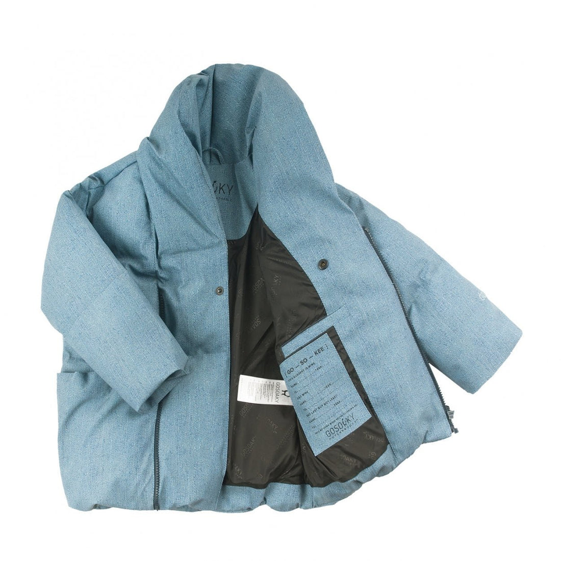 Gosoaky® SNOW DOG kabát - Denim - Gosoaky - Felsőruházat - OduStore